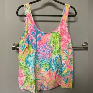 Lilly Pulitzer Silk Tan